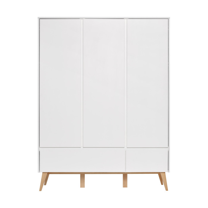Armario de ropa con 3 puertas (Colección Classy)